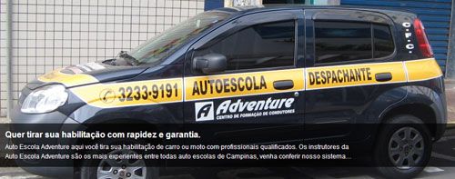 Foto de Auto Escola Adventure - Campinas / SP
