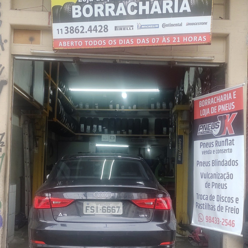 Foto de Borracharia aberta aos domingos conheça a Borracharia JK e Loja de pneus - São Paulo / SP