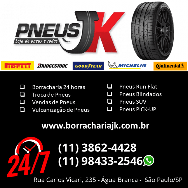 Foto de Loja de pneus jk Aberta aos domingos - São Paulo / SP