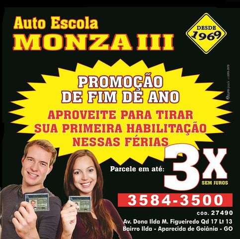 Foto de Auto Escola Monza - Jardim Europa - Goiânia / GO